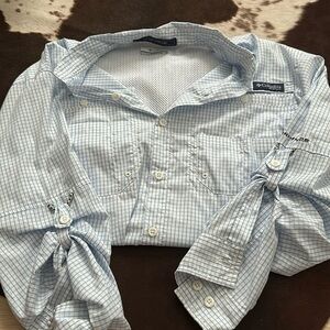 Columbia PFG Long Sleeve Button-Up